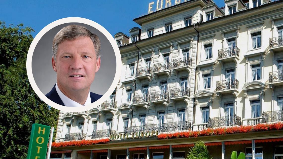 Conrad Meier ist Direktor des Grand Hotel Europe und Präsident von Hotellerie Suisse Sektion Luzern.