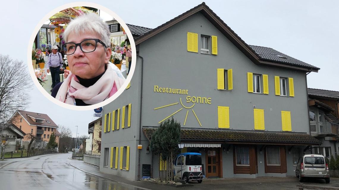 Susanne Herrmann hält im Restaurant Sonne in Hagendorn die Dorfbeiz-Tradition aufrecht.