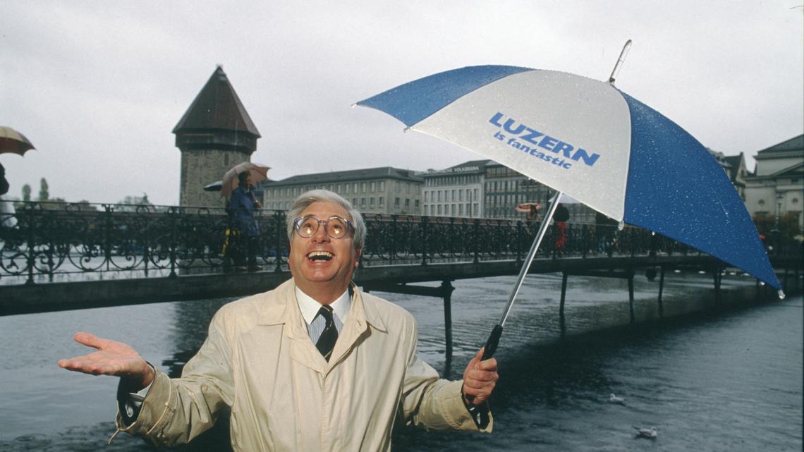Kurt H. Illi lockte 1992 Touristen mit einer Regengarantie nach Luzern – das war vor den grossen Hitzewellen 2003 und 2018.