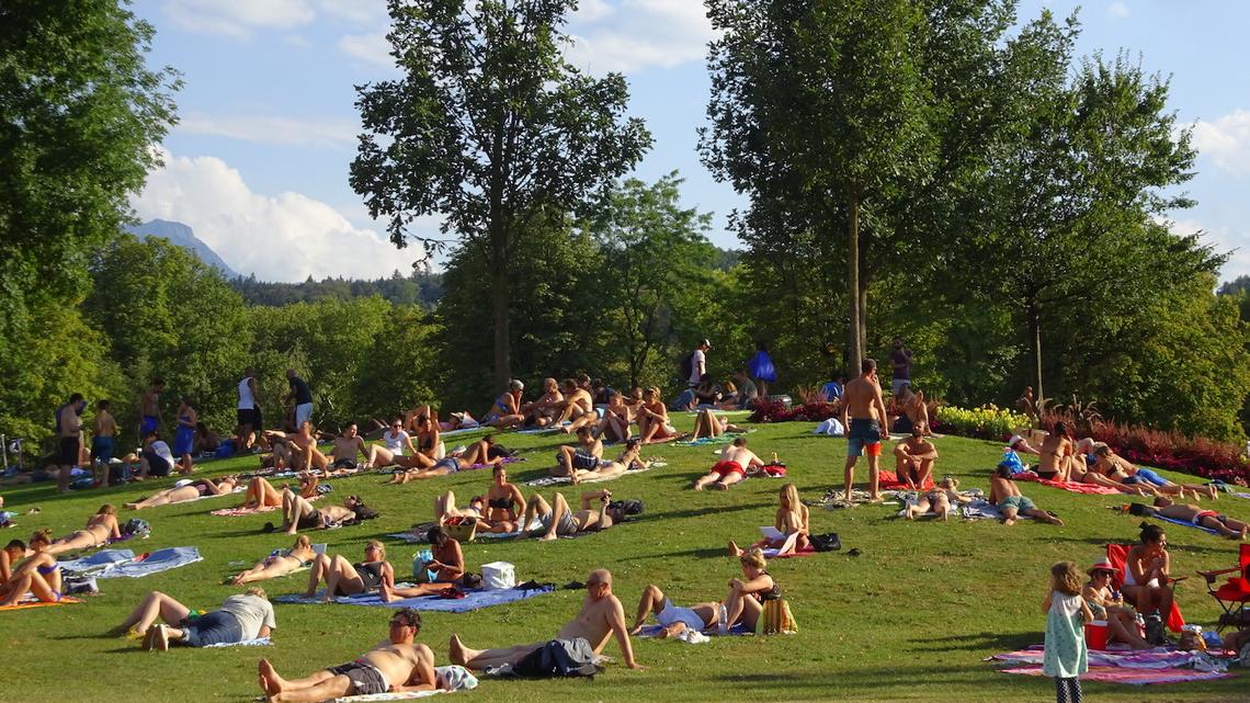 Hitzesommer führt zu Dichtestress in Luzerner Badis