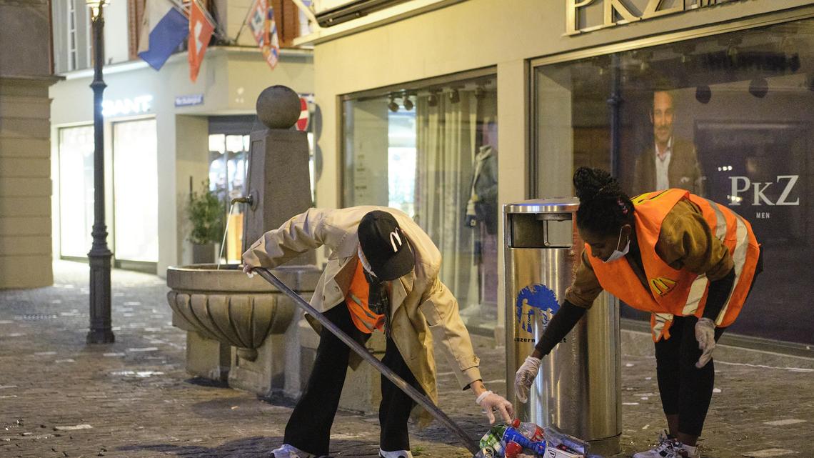Fast-Food-Mitarbeiter putzten die Luzerner Altstadt