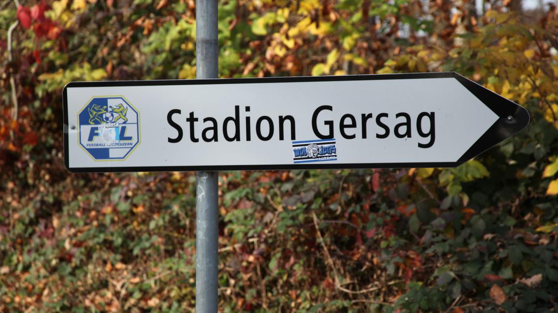 FC Luzern ist im Stadion Gersag willkommen