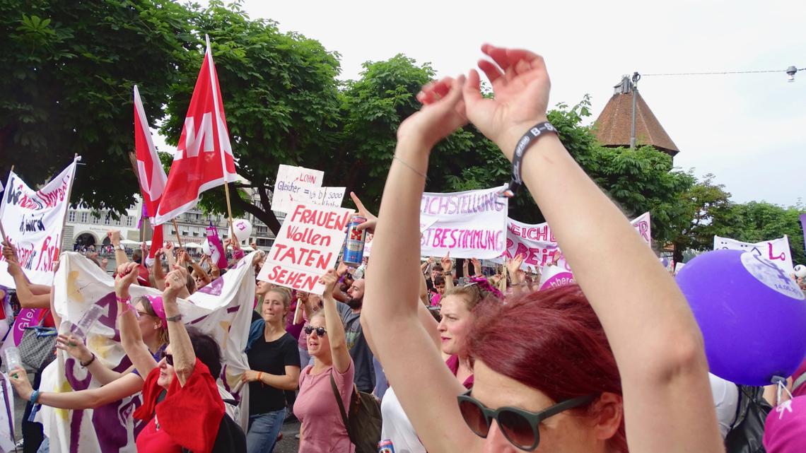 Luzerner Frauenstreik-Komitee: «Wir wollen endlich wieder Lärm machen»