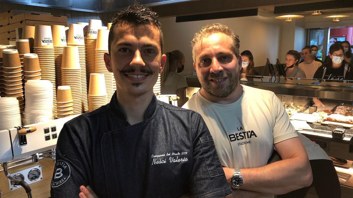Pizza am Perron: «La Bestia» eröffnet Take-away in Luzern