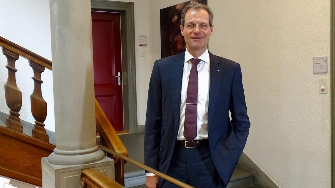 Reto Wyss gibt sein erstes Interview als Luzerner Finanzdirektor