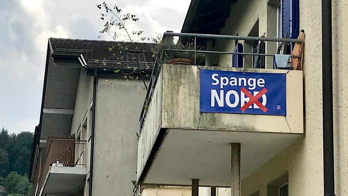 Stadt Luzern lässt «Spange No»-Plakate hängen