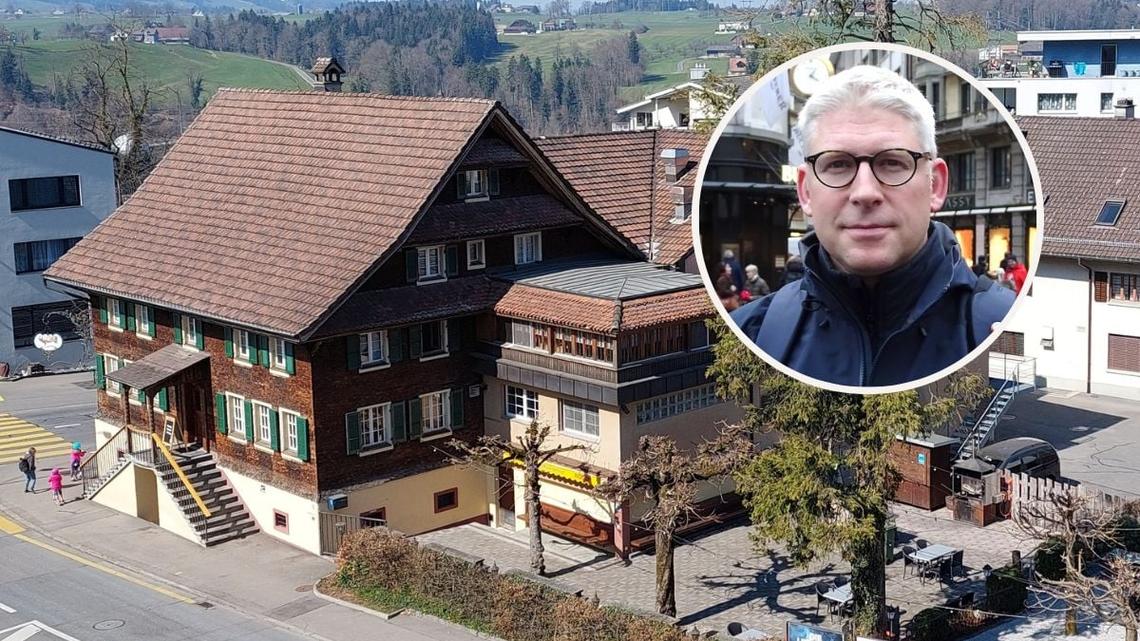 Genossenschaftspräsident Roger Sonderegger will den altehrwürdigen Gasthof Ochsen in Littau neu beleben.