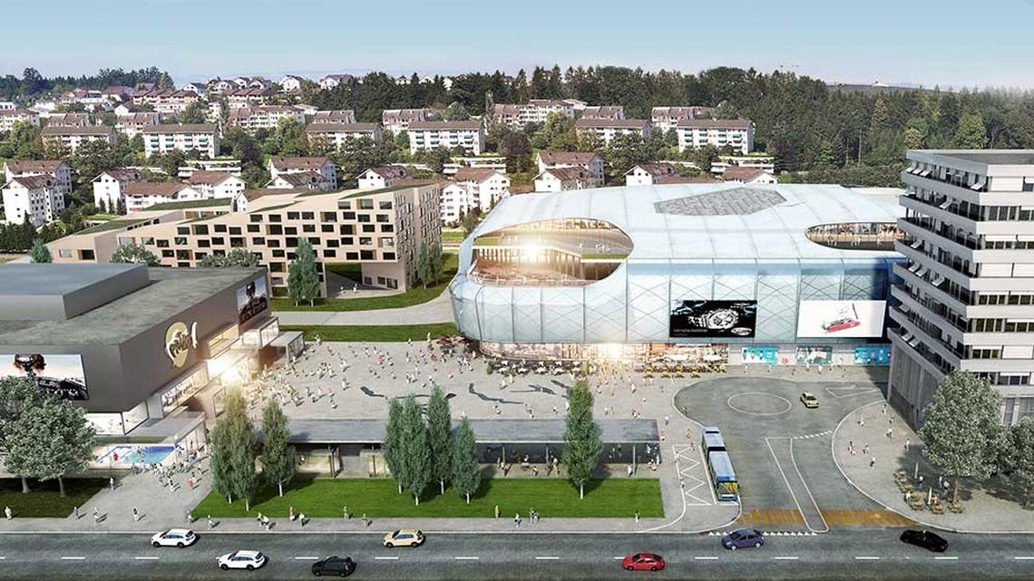 Baubeginn für Mall of Switzerland