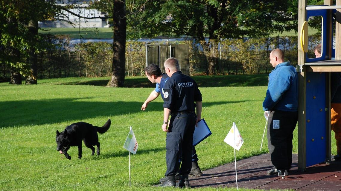 Lennox gewinnt Polizeihundeprüfung
