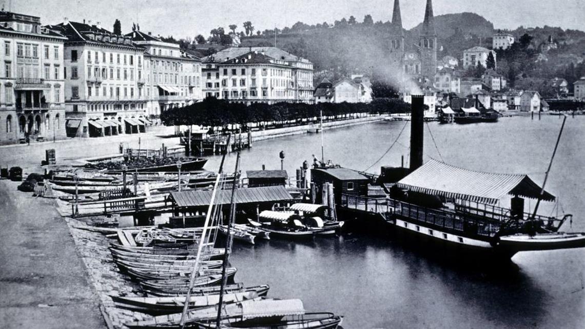 Eine Zeitreise in das Luzern um 1870 …