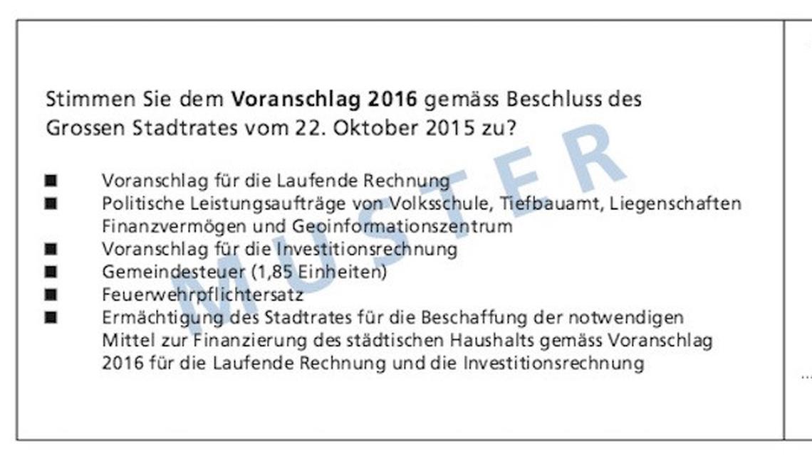 Budget 2016: Sind die Sparmassnahmen der Stadt Luzern richtig?