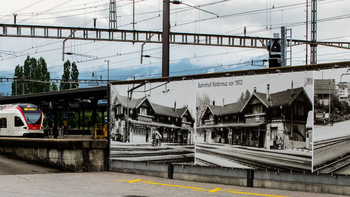 Der Eisenbahnknotenpunkt – damals und heute