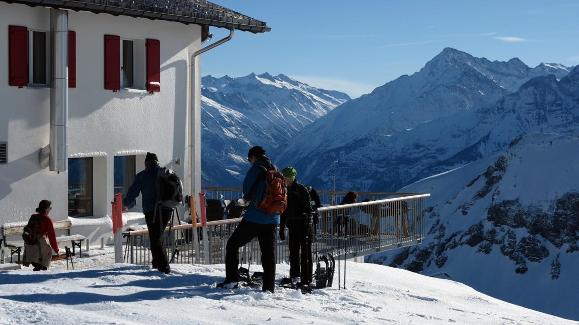 Es geht auch ohne Piste: Auf Skiern in Lungern-Schönbüel