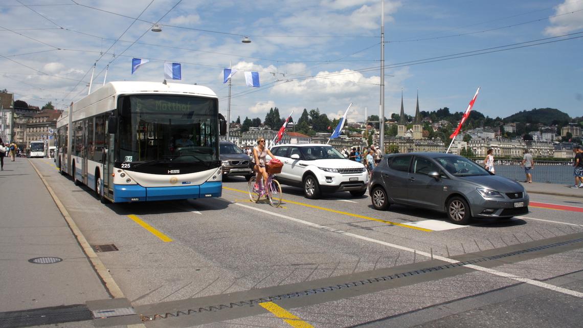 Achtung Stau: Heute viel Verkehr in Luzern