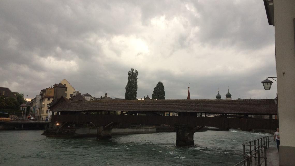 Sturm «Bennet» fegt über Luzern