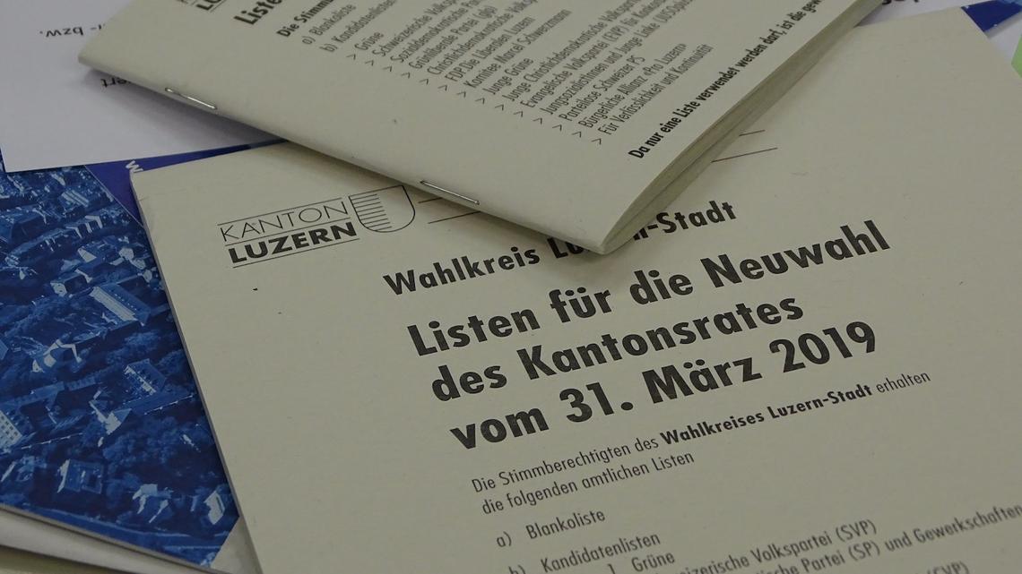 Ungültige Kantonsrats-Wahlzettel im Entlebuch verschickt