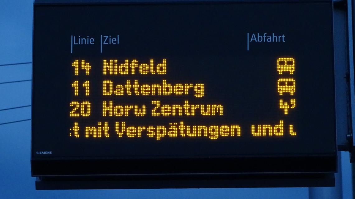 Nirgends sind die Busse so unpünktlich wie in Luzern