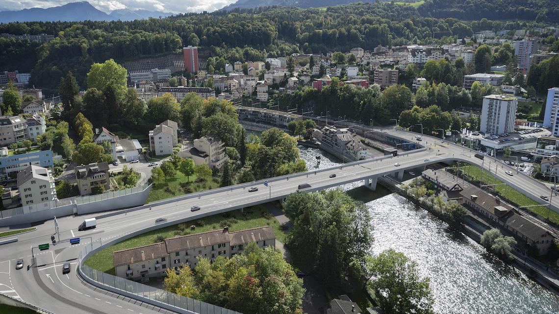Neuer Zankapfel ist die geplante Reussbrücke