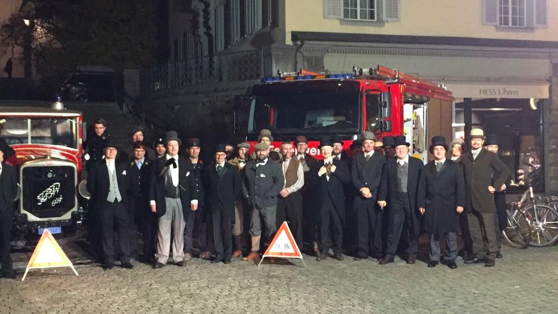 Welch Schauspiel: Feuerwehr gründet Verband nach 125 Jahren nochmals neu