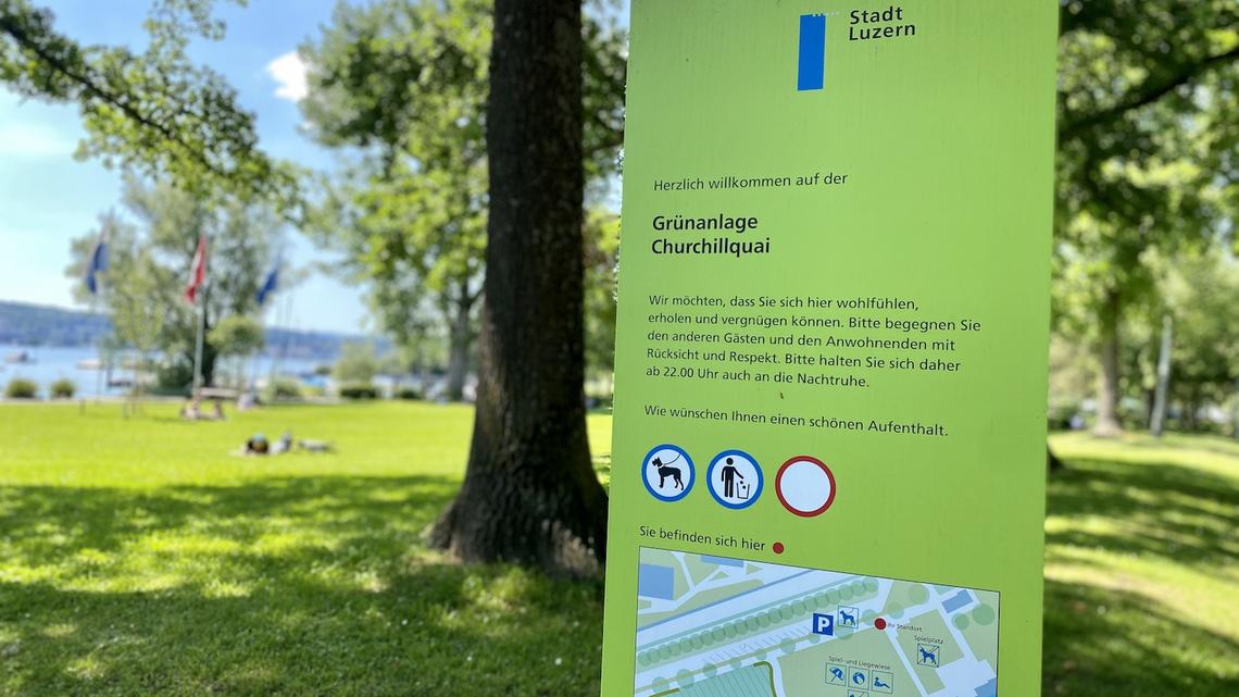 Anwohner kämpfen weiter gegen Hundefreilaufzone am Luzerner Churchill-Quai