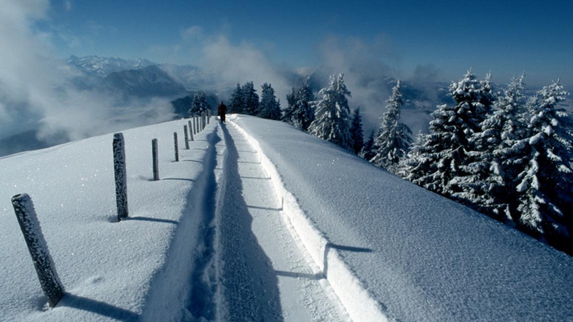 13 Winterwanderwege in der Zentralschweiz