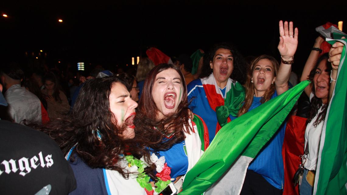 So laut feierten die Luzerner den EM-Sieg Italiens
