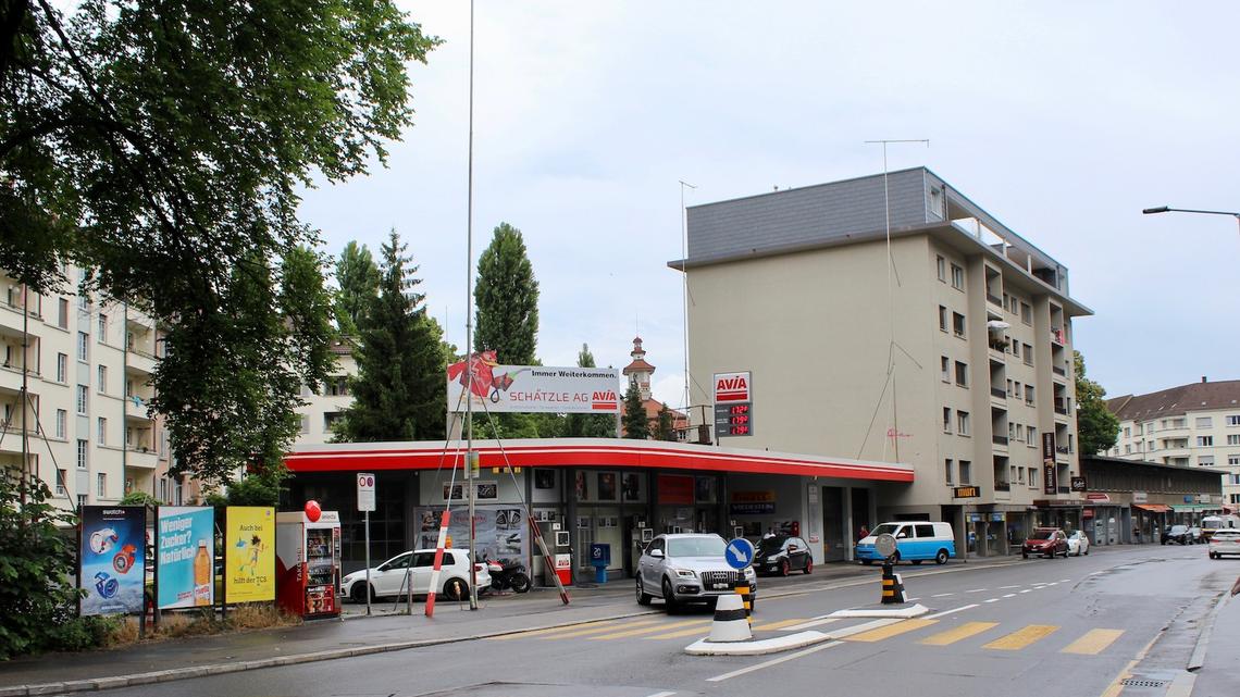 Kaffeebar statt Tankstelle in der Stadt Luzern geplant