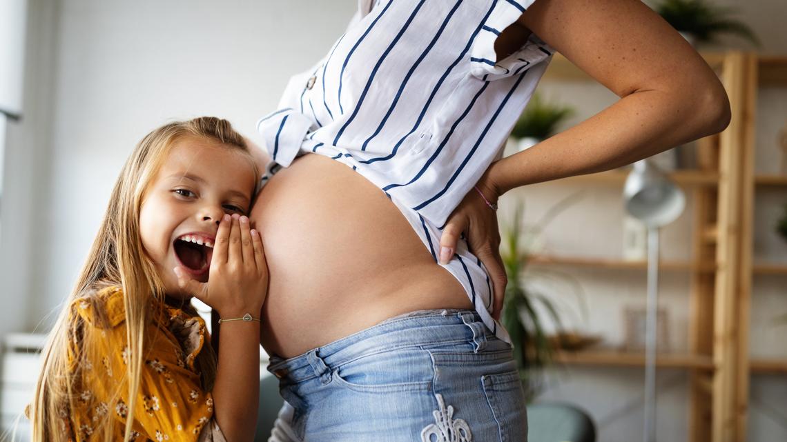 «In Mamas Bauch wächst ein Baby!»