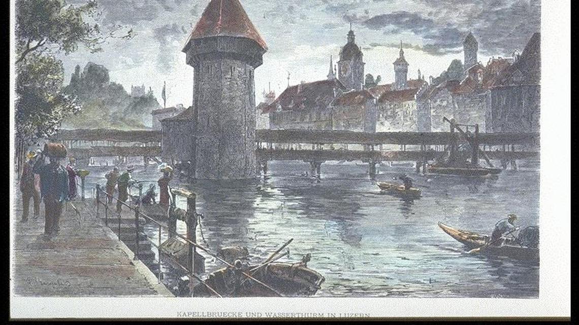 Im Wasserturm befand sich die Schatzkammer der Stadt Luzern – dies machte sich der Stadtknecht zu Nutzen.