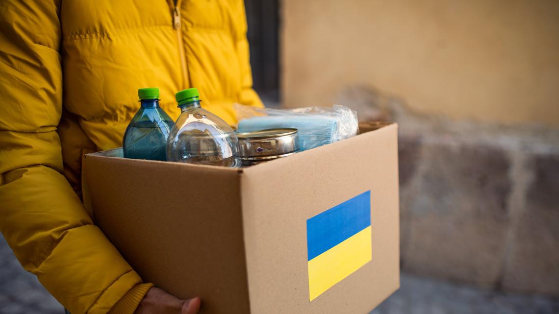 Zu Anfang lancierten Luzernerinnen viele private Spendensammlungen für die Ukraine.