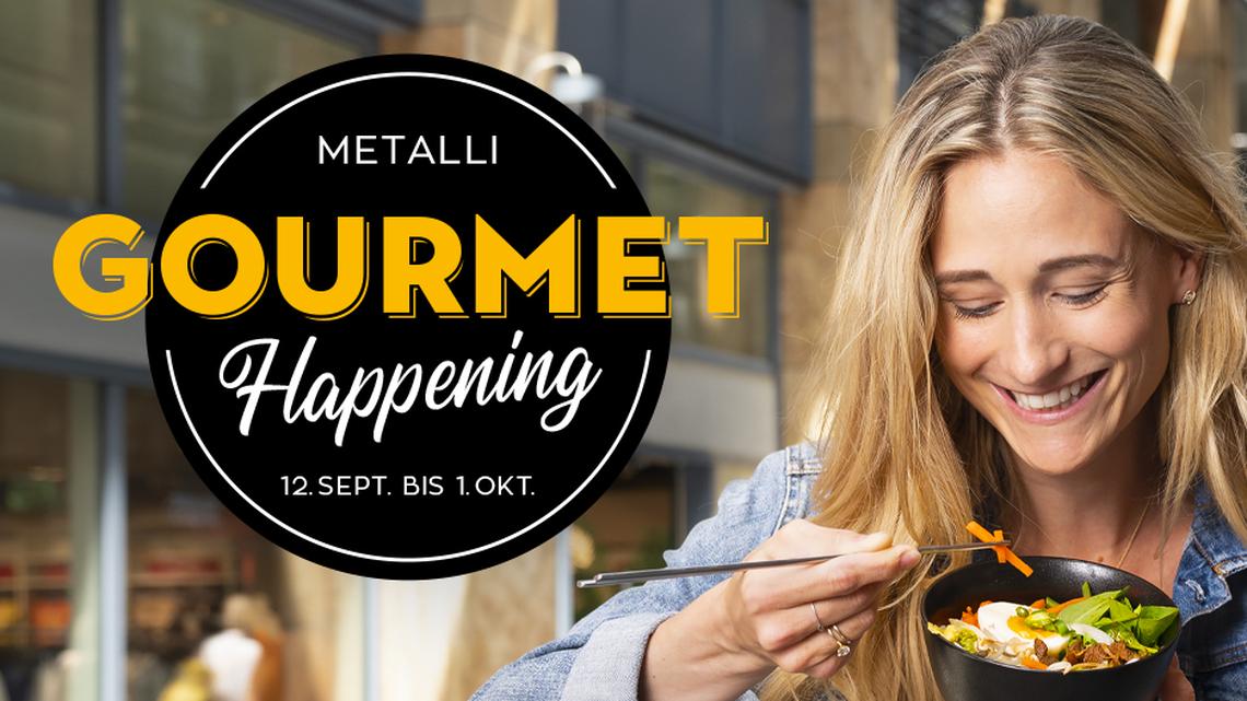 Das Gourmet-Happening in der Metalli Zug verspricht ein spezielles kulinarisches Erlebnis.