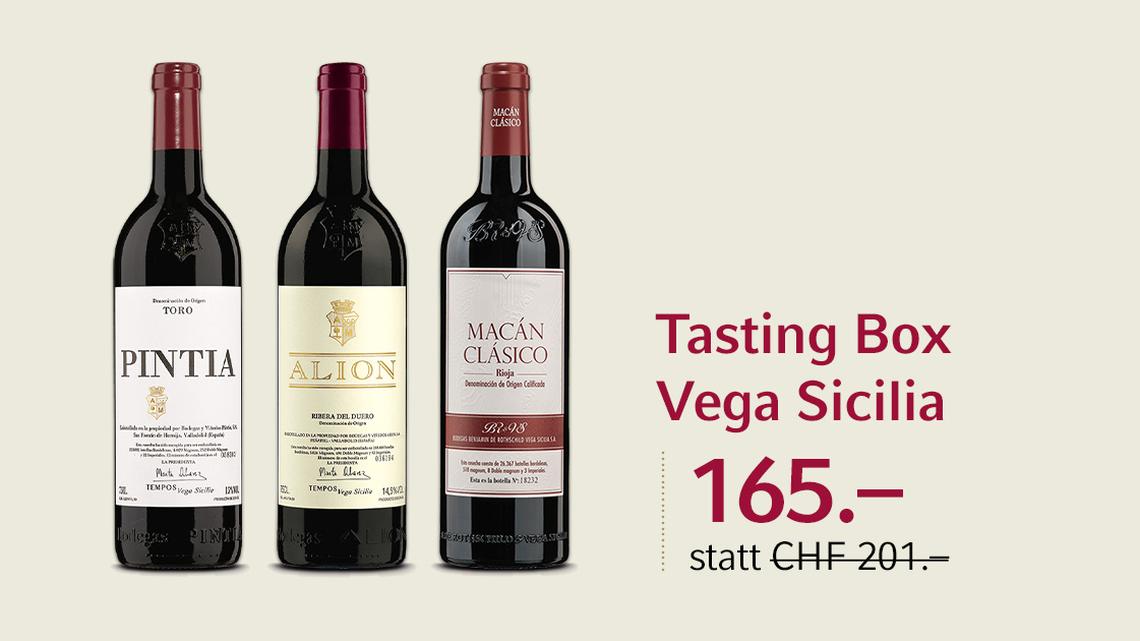 Gewinne eine Tasting Box «Vega Sicilia».