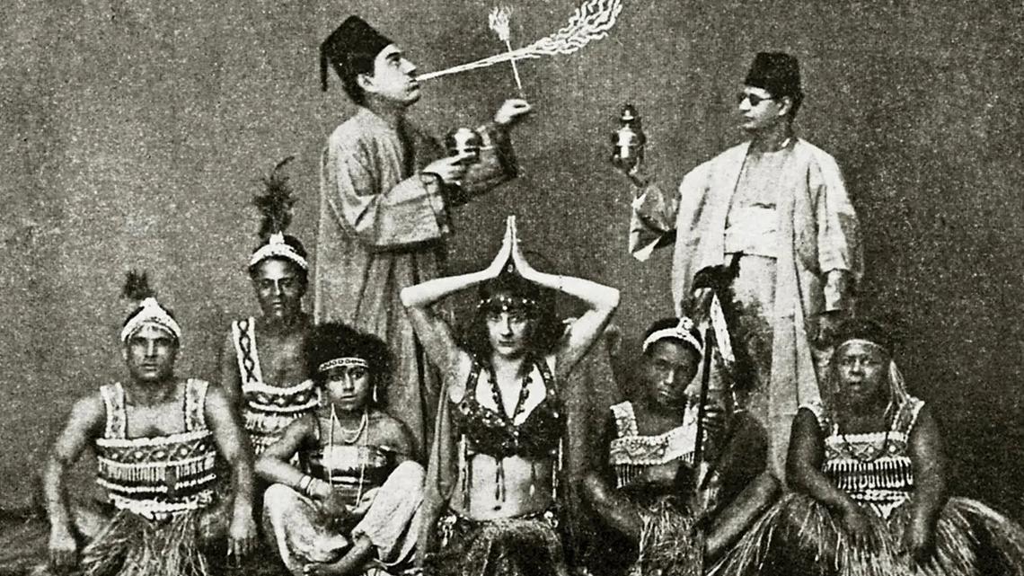 Im Zirkus Knie wurden exotische Menschen in Völkerschauen gezeigt.