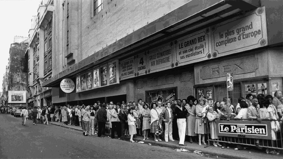 1957 stand man vor dem Pariser Kino «Le Grand Rex» noch Schlange.