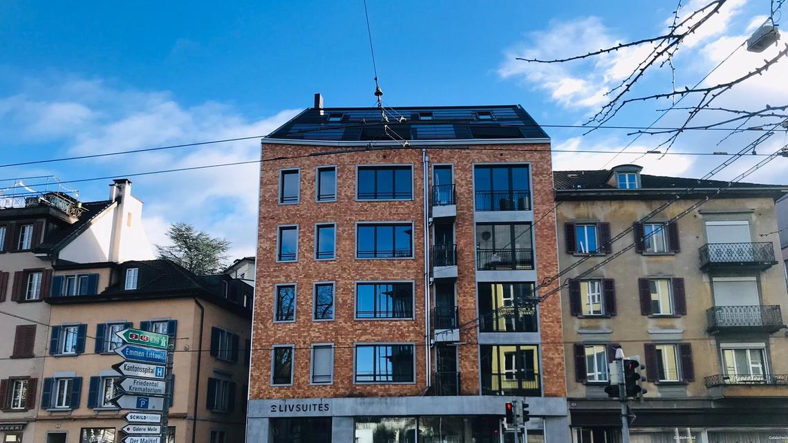 An der Maihofstrasse 8 wird nun unter dem Namen «Liv-Suites» auf Airbnb vermietet.