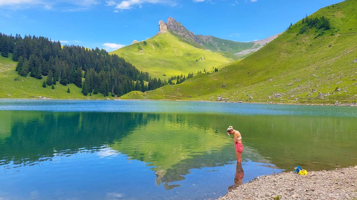 Von Instagramern ist der See glücklicherweise noch weitgehend unentdeckt.