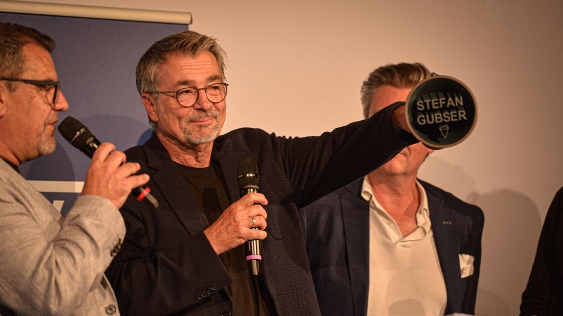 Stefan Gubser, Schweizer Schauspieler und Produzent, erhält den «Genuss Film Award 2023».