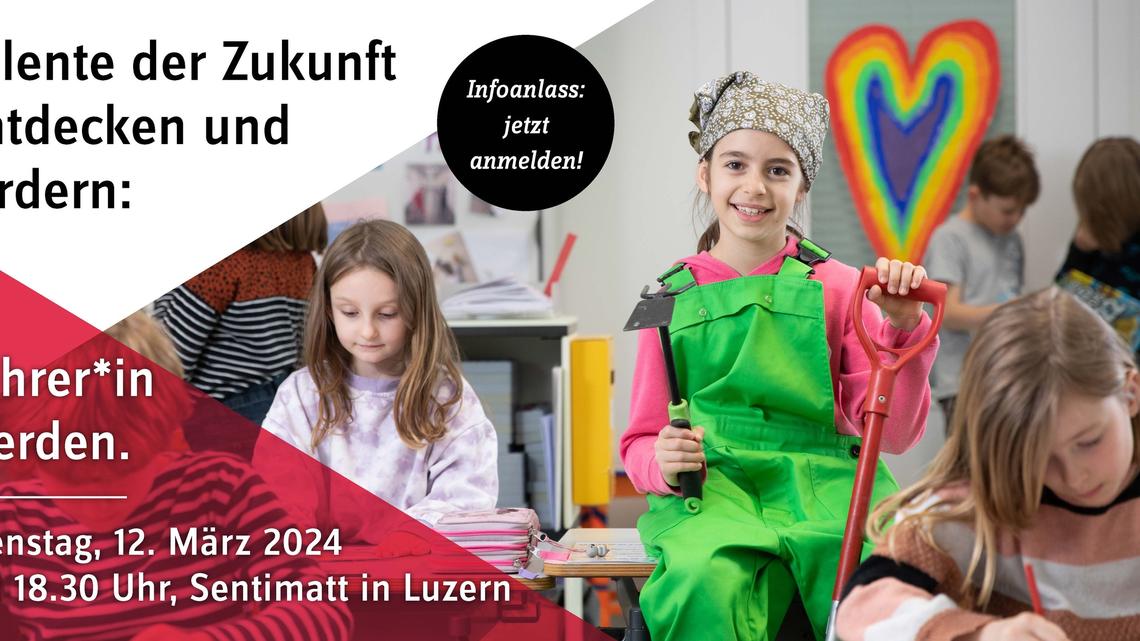 Infoveranstaltung der Pädagogischen Hochschule Luzern am 12. März 2024.