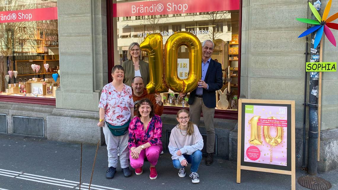 10 Jahre Brändi Shop Luzern