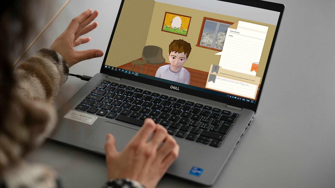 Virtuelle «Kinder» sollen  Polizei beim Training helfen