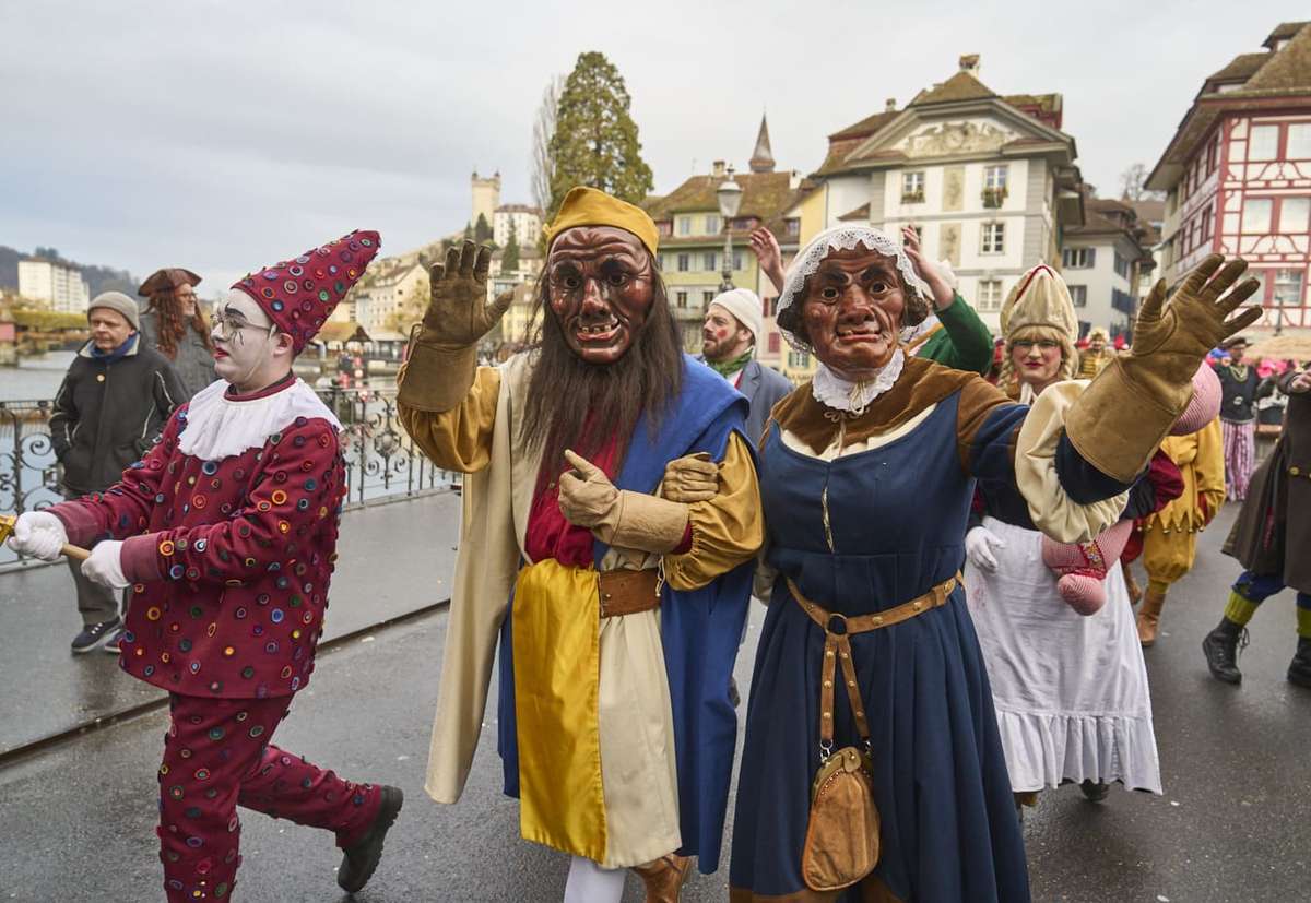Die Fasnacht Luzern 2024 in 16 eindrücklichen Bildern