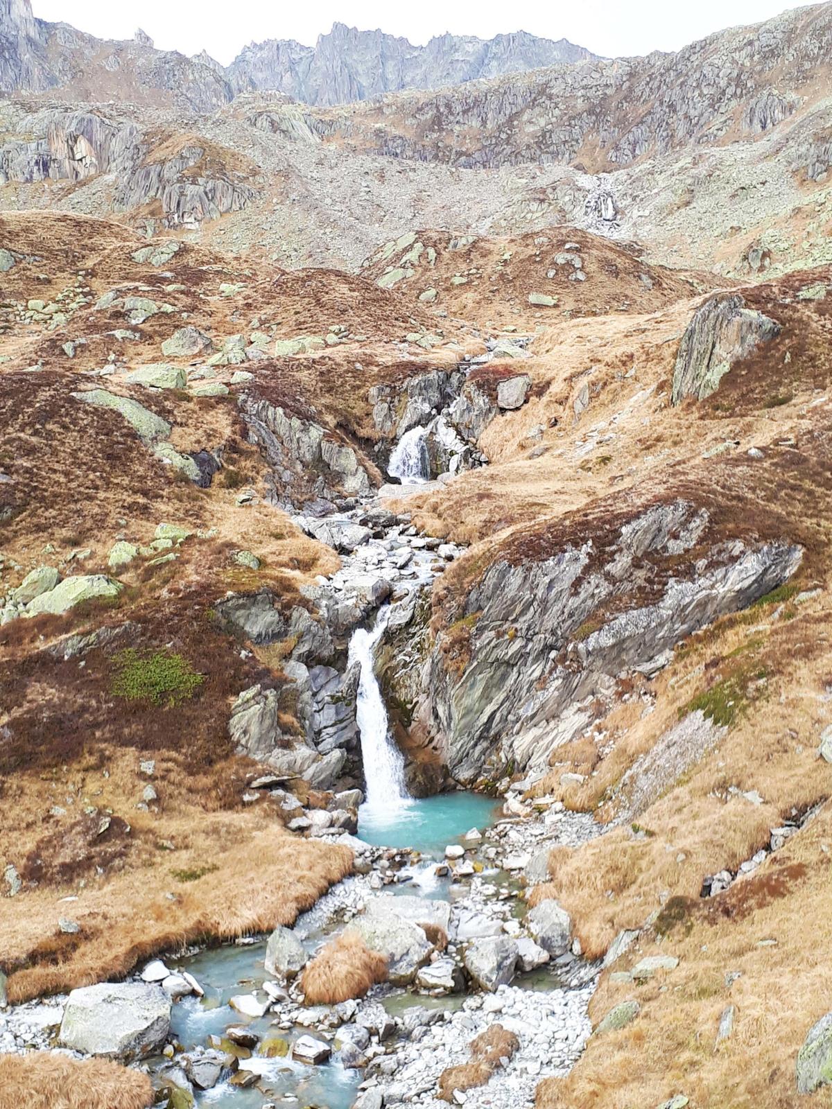 Kleiner Wasserfall am Älpetlistockbach