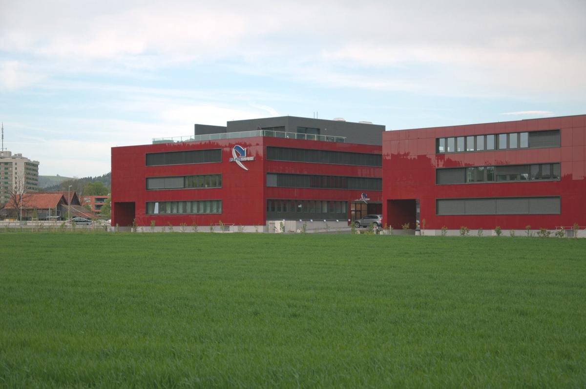 Der ehemalige Firmensitz von Rapidshare in Baar.