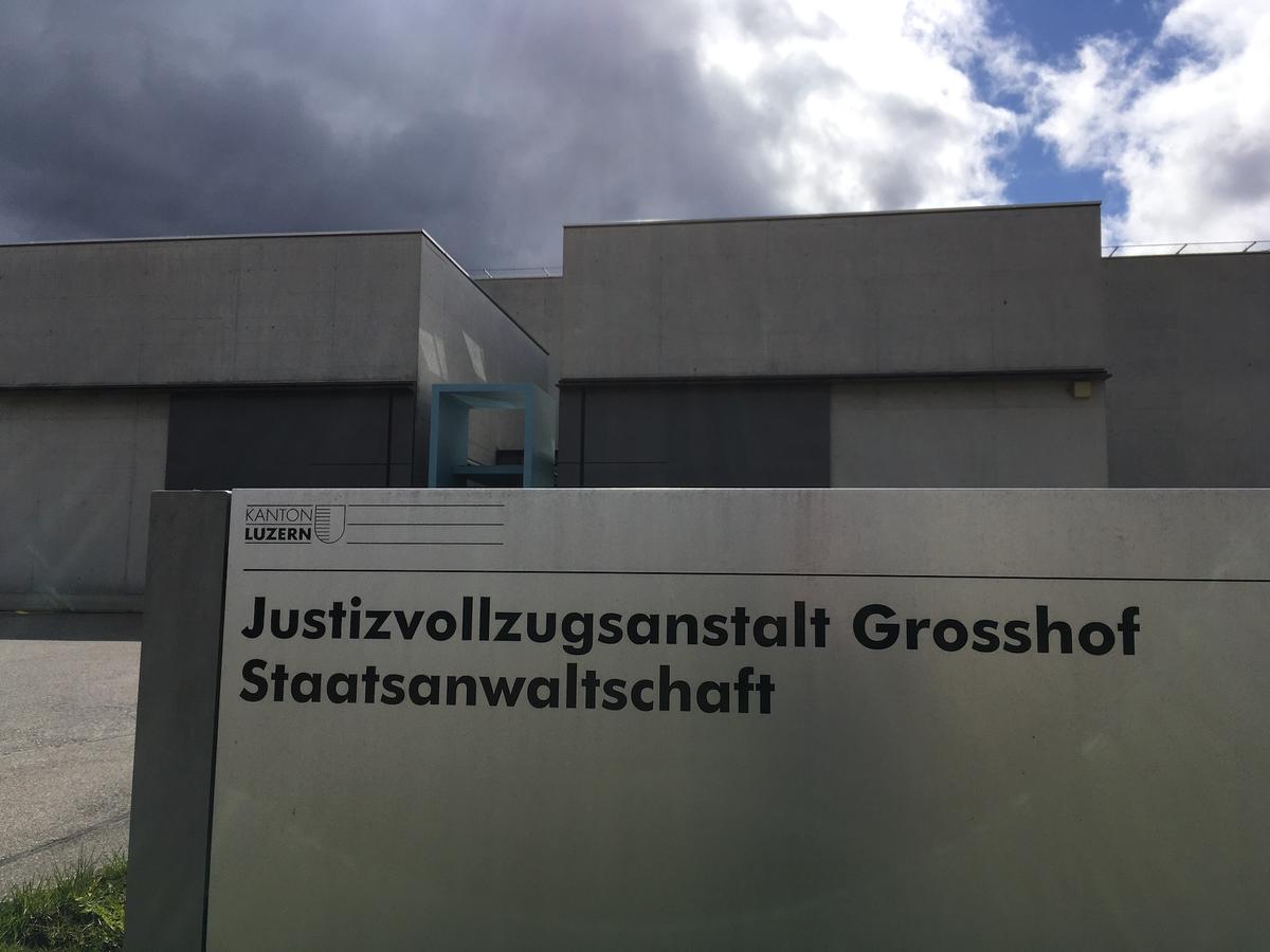 Die Justizvollzugsanstalt Grosshof in Kriens.