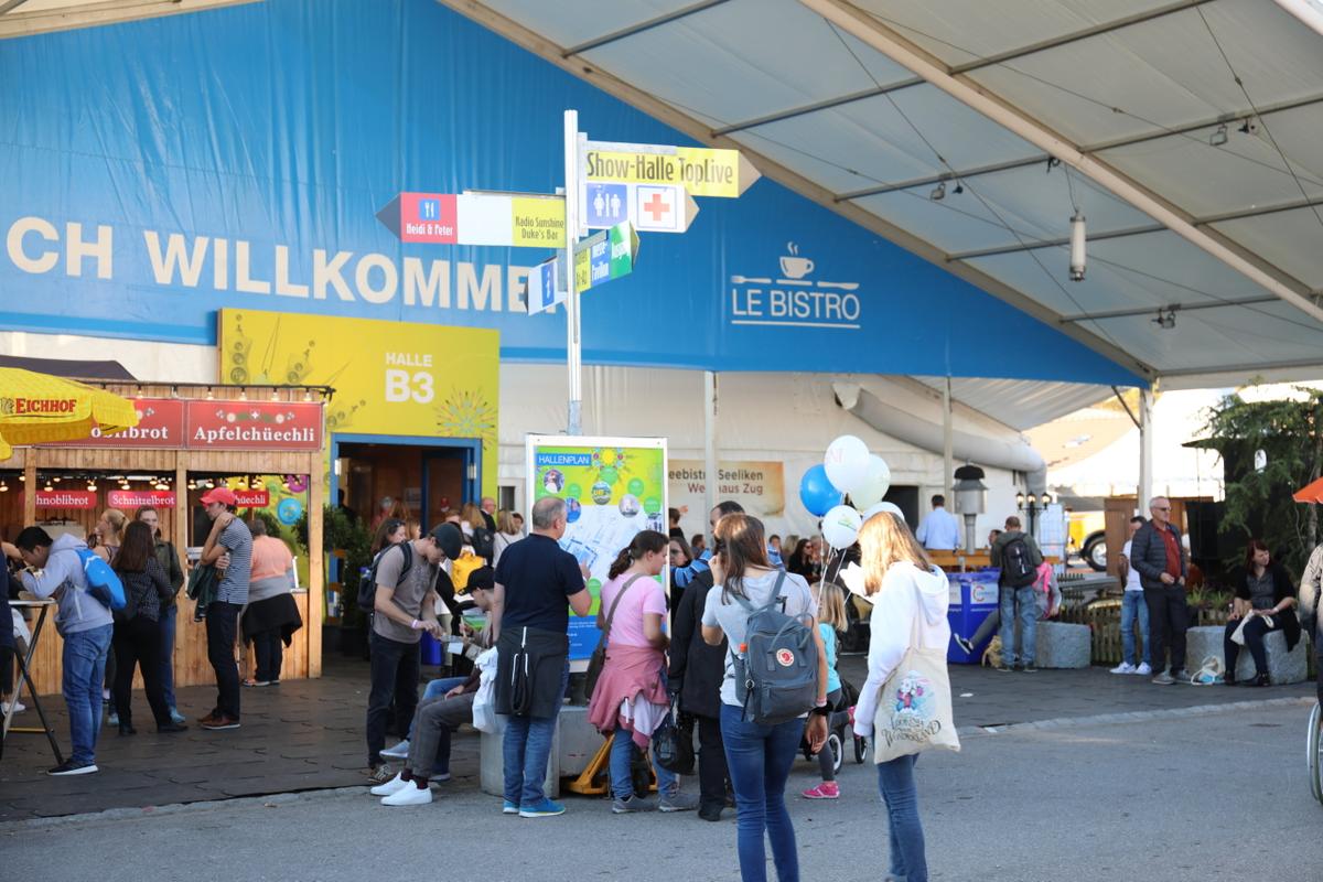 Ende Oktober findet in Zug die grösste Herbstmesse der Zentralschweiz statt.