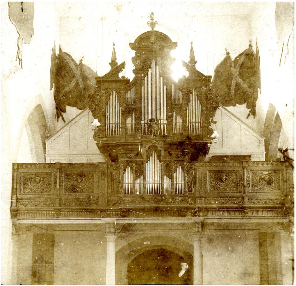 Orgel in der Franziskanerkirche.