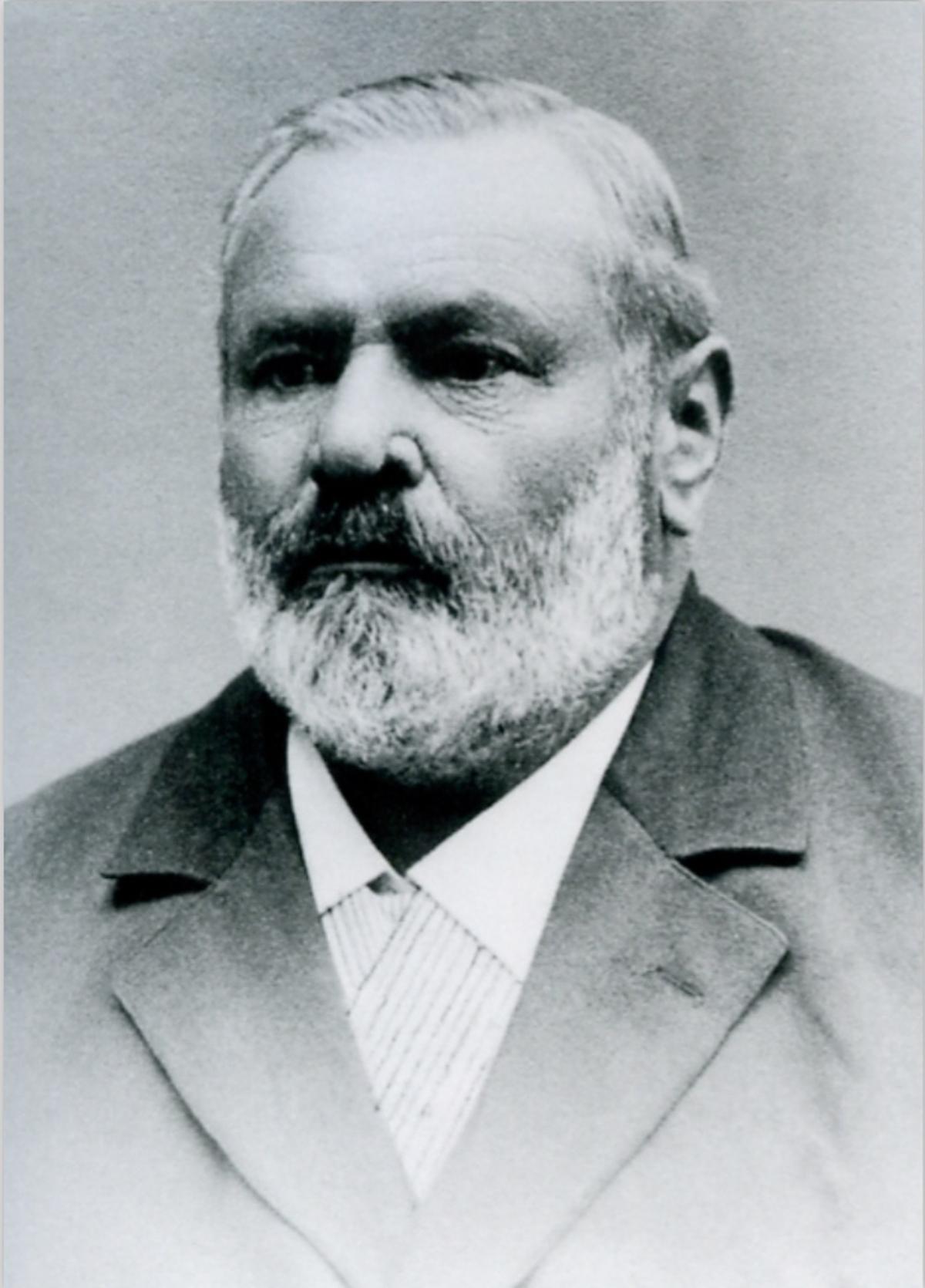 Portraitbild des Orgelbauers Friedrich Goll