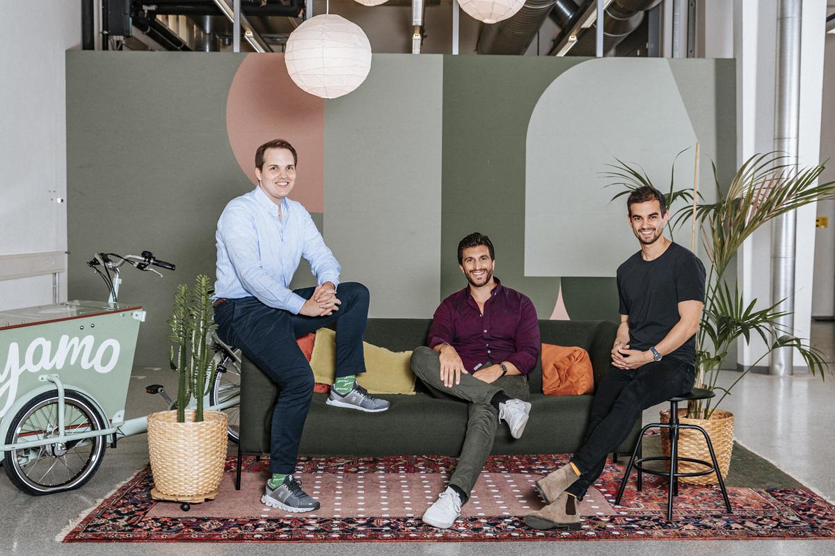 Wollen den Markt für Babynahrung revolutionieren: Tobias Gunzenhauser (links), Luca Michas (MItte) und José Amado-Blanco (rechts).