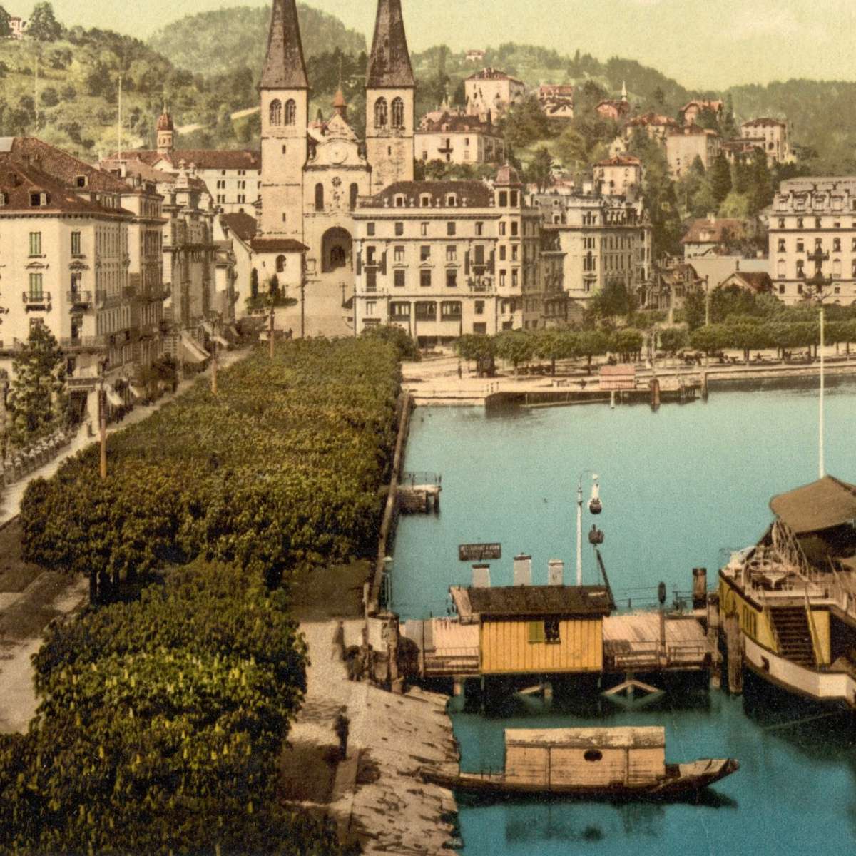 Luzern vibrierte schon 1850 dank Touristenströmen