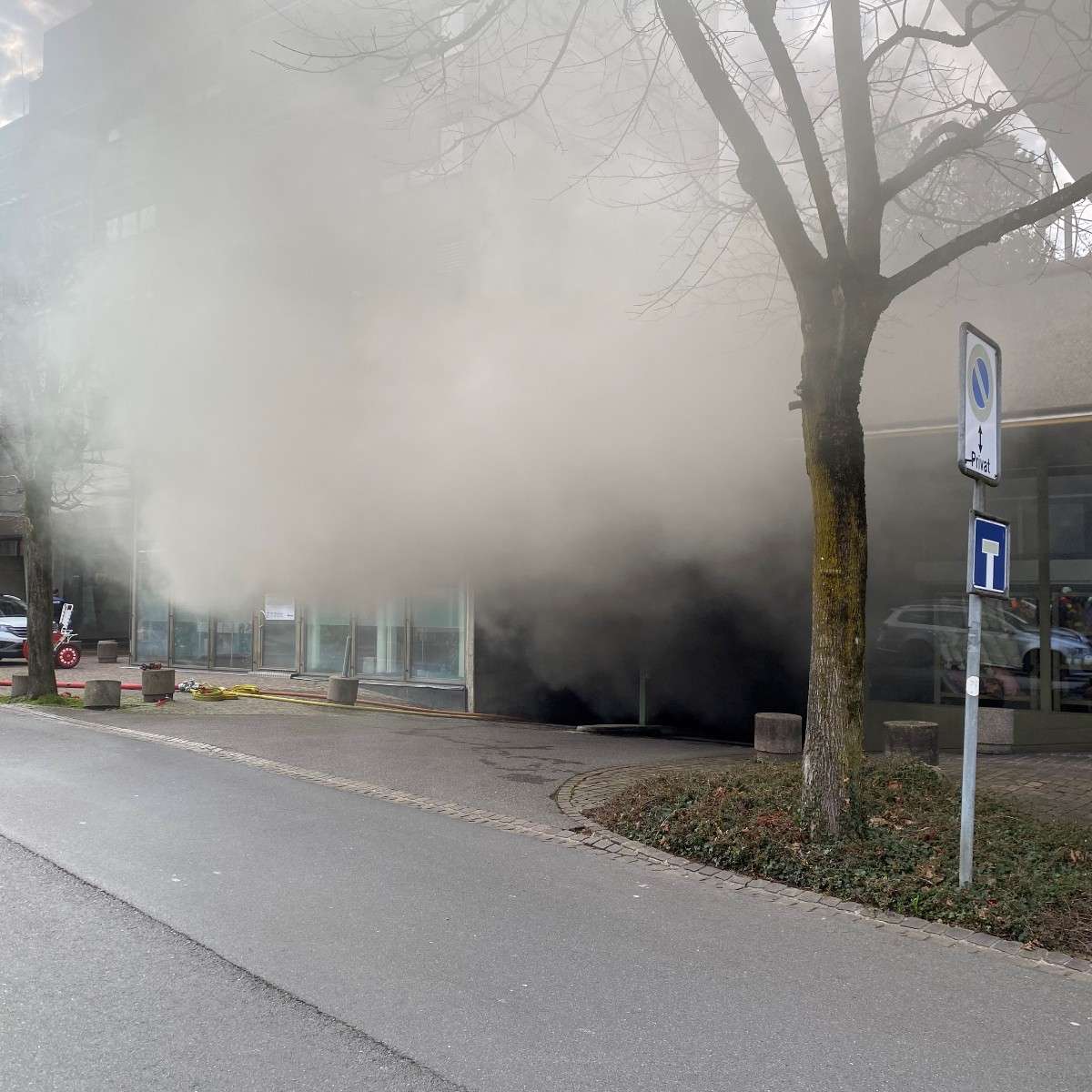 Update: Feuer in der Stadt Zug ist gelöscht